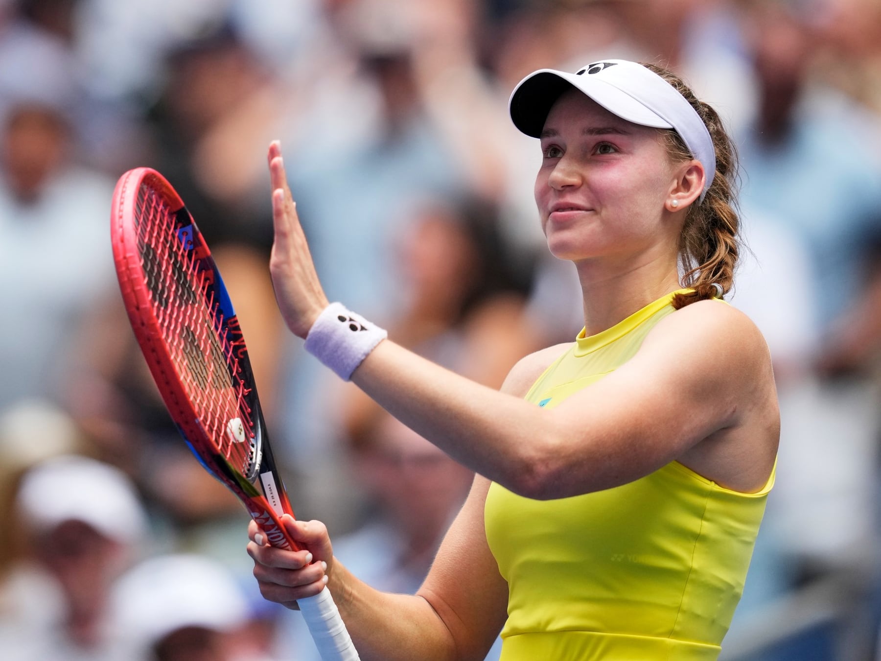 Rybakina se quedó con todo: semifinal en Nueva York y el trono del tenis femenino