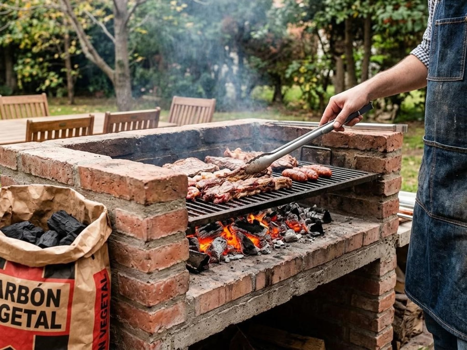 Carbón para el asado: cuánto comprar y cómo calcularlo según la carne, el clima y la parrilla