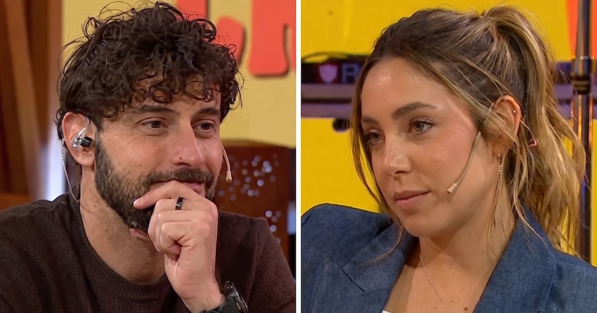 Diego Leuco y Sofi Martínez se cruzaron al aire y él terminó admitiendo que la extraña más veces sí que no