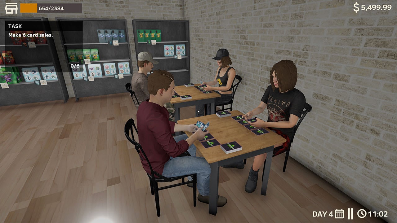 Card Shop Simulator deja la previa y suma duelos de cartas en su versión 1.0