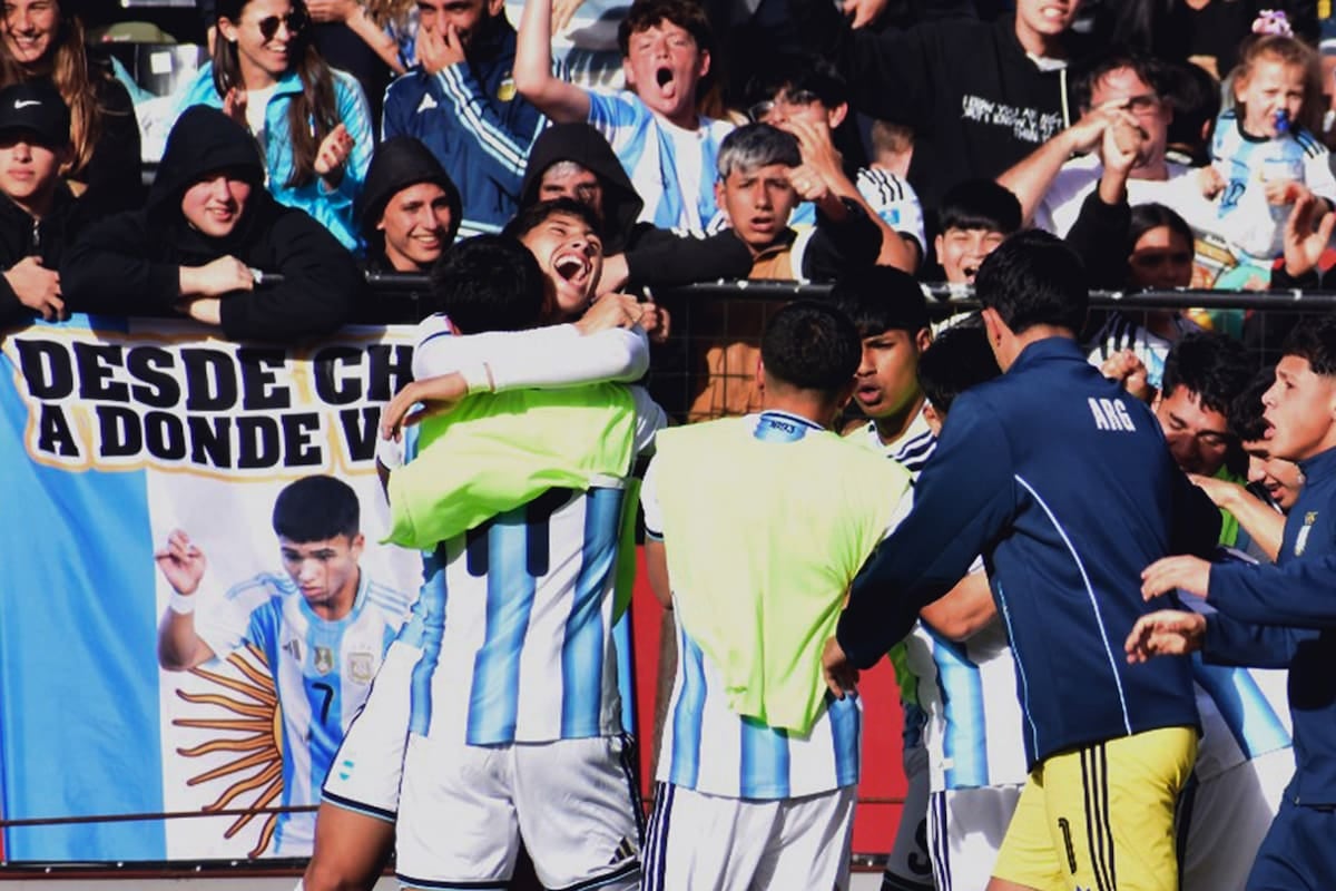 Sobrevivir en el descuento y a pensar en Chile: la Sub 19 sacó lo suyo ante Venezuela