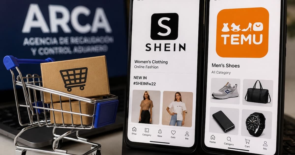 Compras en Shein y Temu: la franquicia de US$ 400 no es un presupuesto y se agota al quinto envío del año