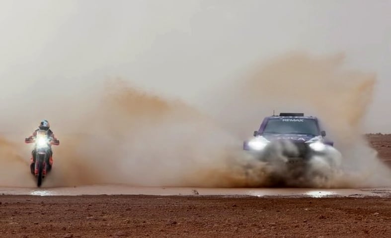 Cavigliasso y Pertegarini se juegan el todo por el todo en la arena de Marruecos