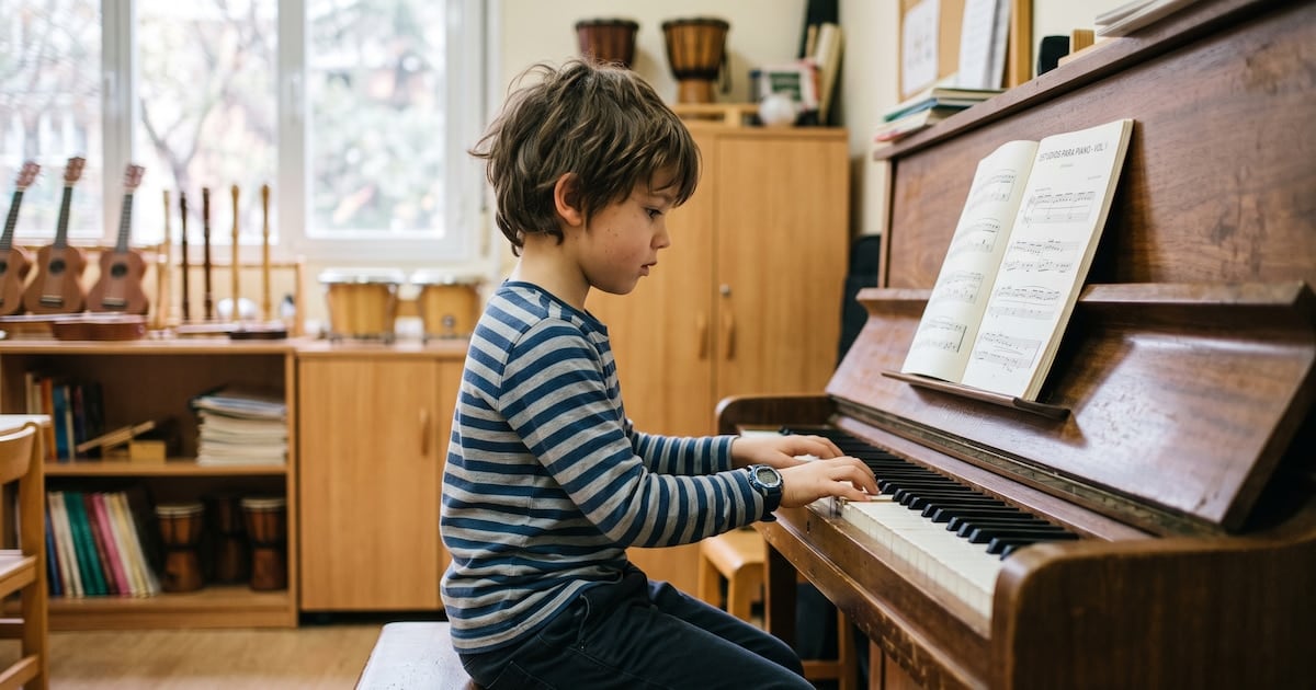 Tocar un instrumento y aprender: lo que dice un estudio sobre la memoria y el rendimiento escolar