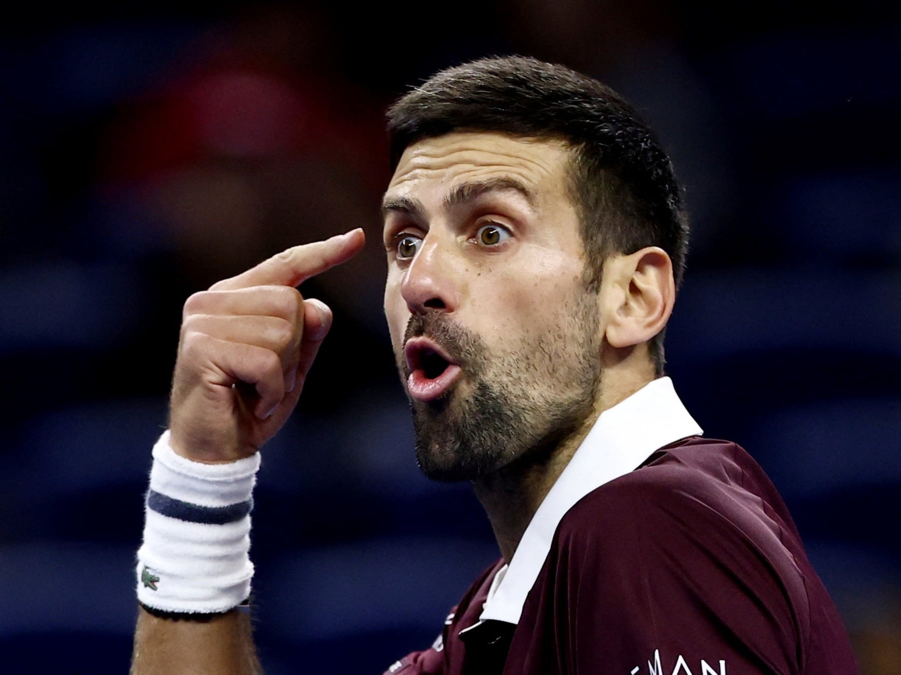 El Nole se enojó, ganó y ahora va por Medvédev en semis