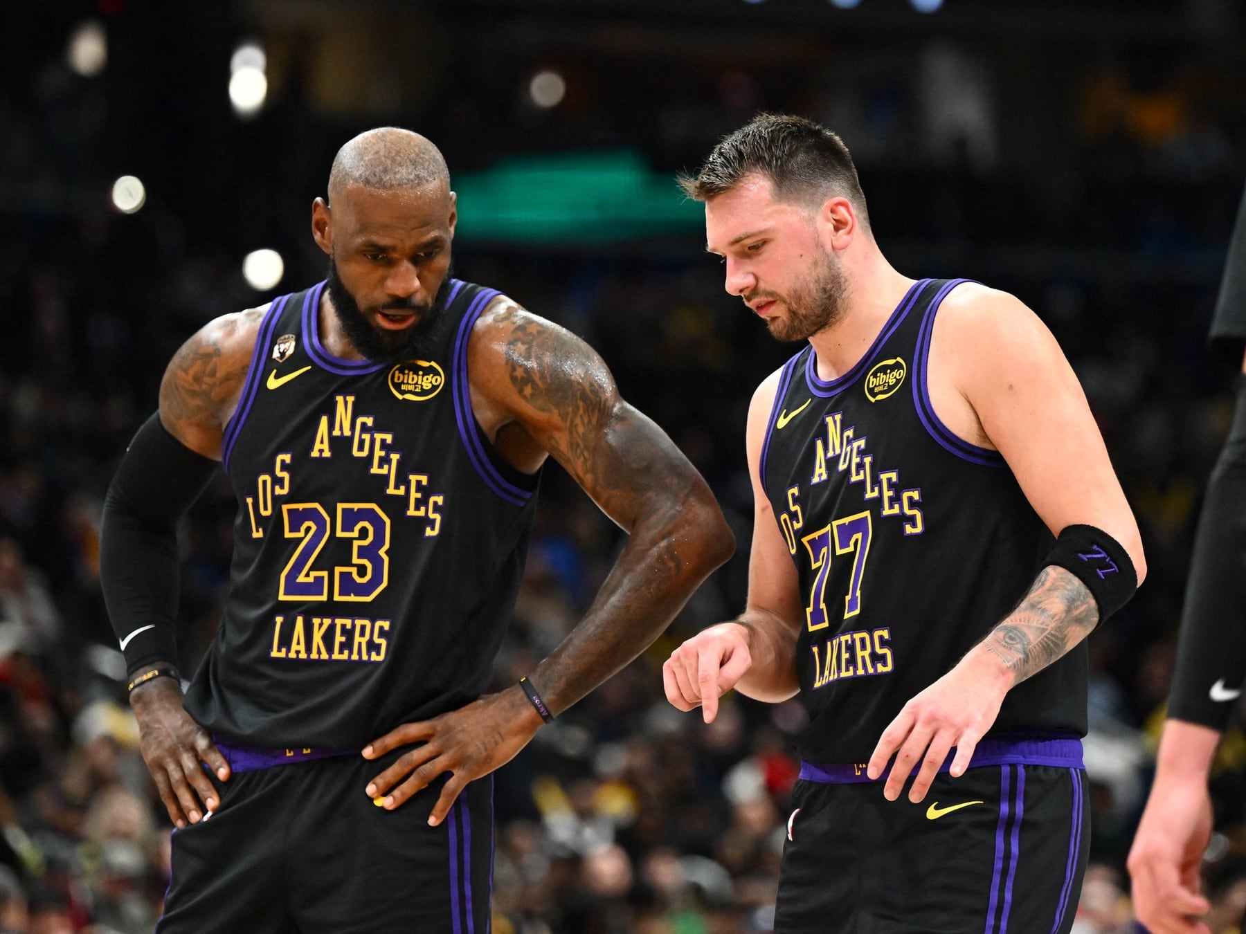 Doncic avisó que vienen con todo y los Lakers ya golearon en la previa