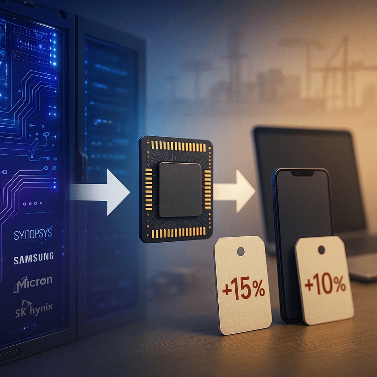 La memoria para inteligencia artificial se llevó puesto al mercado global de computadoras