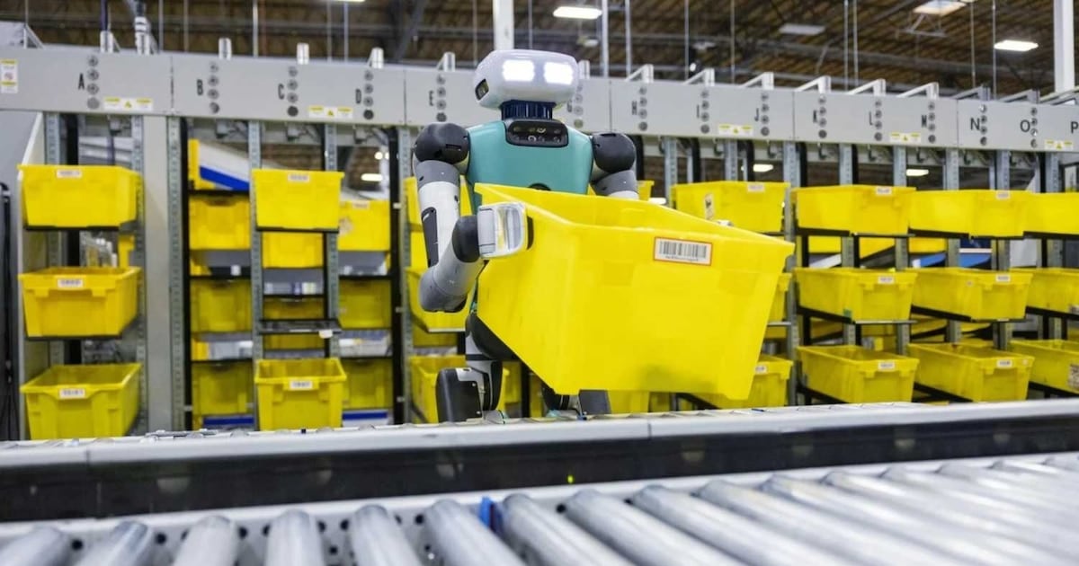 Amazon ya supera el millón de robots en sus depósitos y, al mismo tiempo, registra más lesiones que el resto del sector