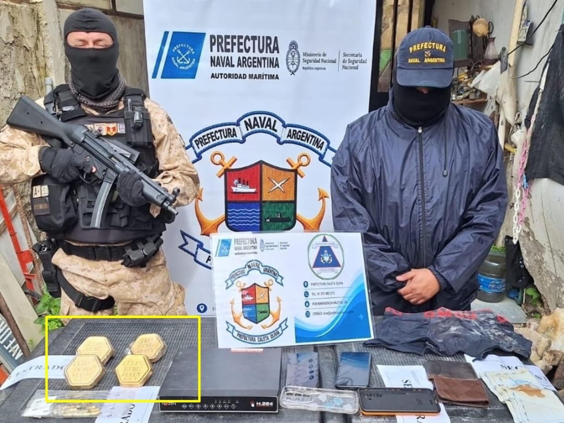 Caleta Olivia: lo que parecía oro valuado en mil millones de pesos resultó ser una aleación usada en radioterapia