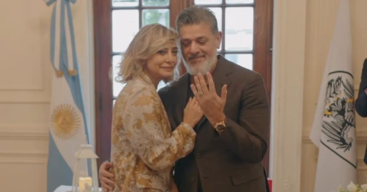 Andrea Ghidone y Pablo Otero dieron el sí por civil y ya palpitan la gran fiesta del 24 de octubre
