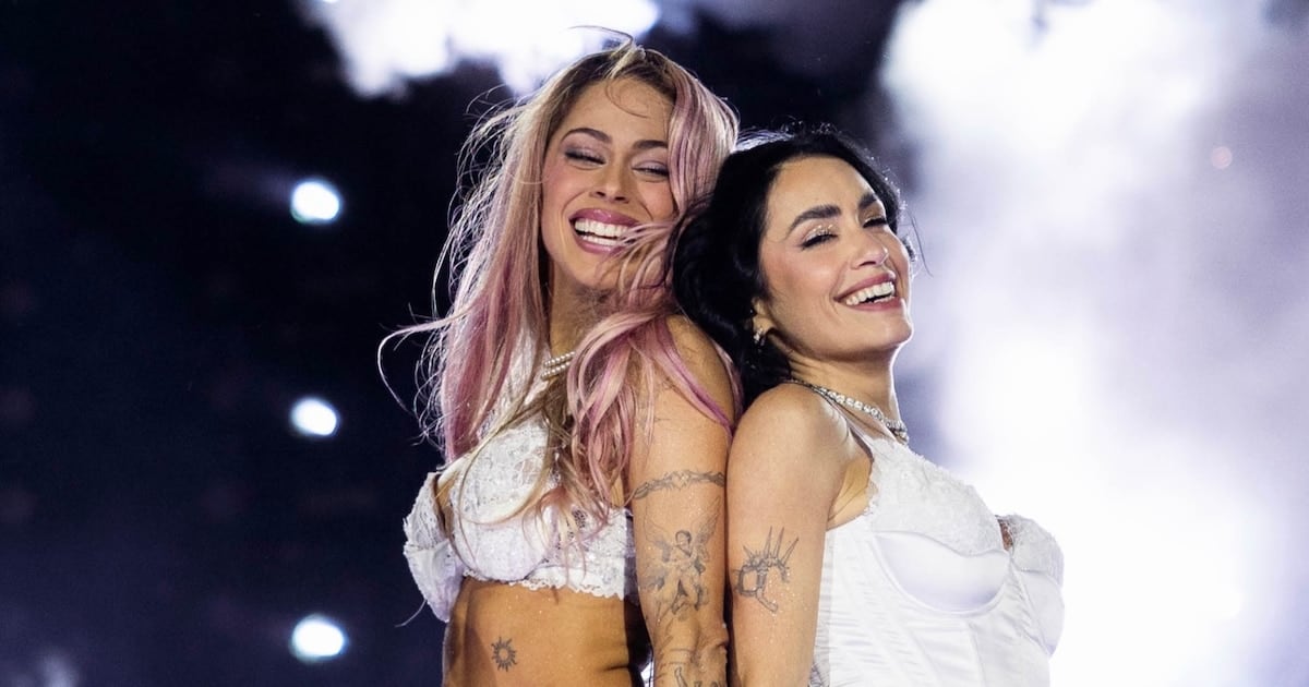 Lali Espósito convirtió River Plate en una escena de colegas y en el escenario