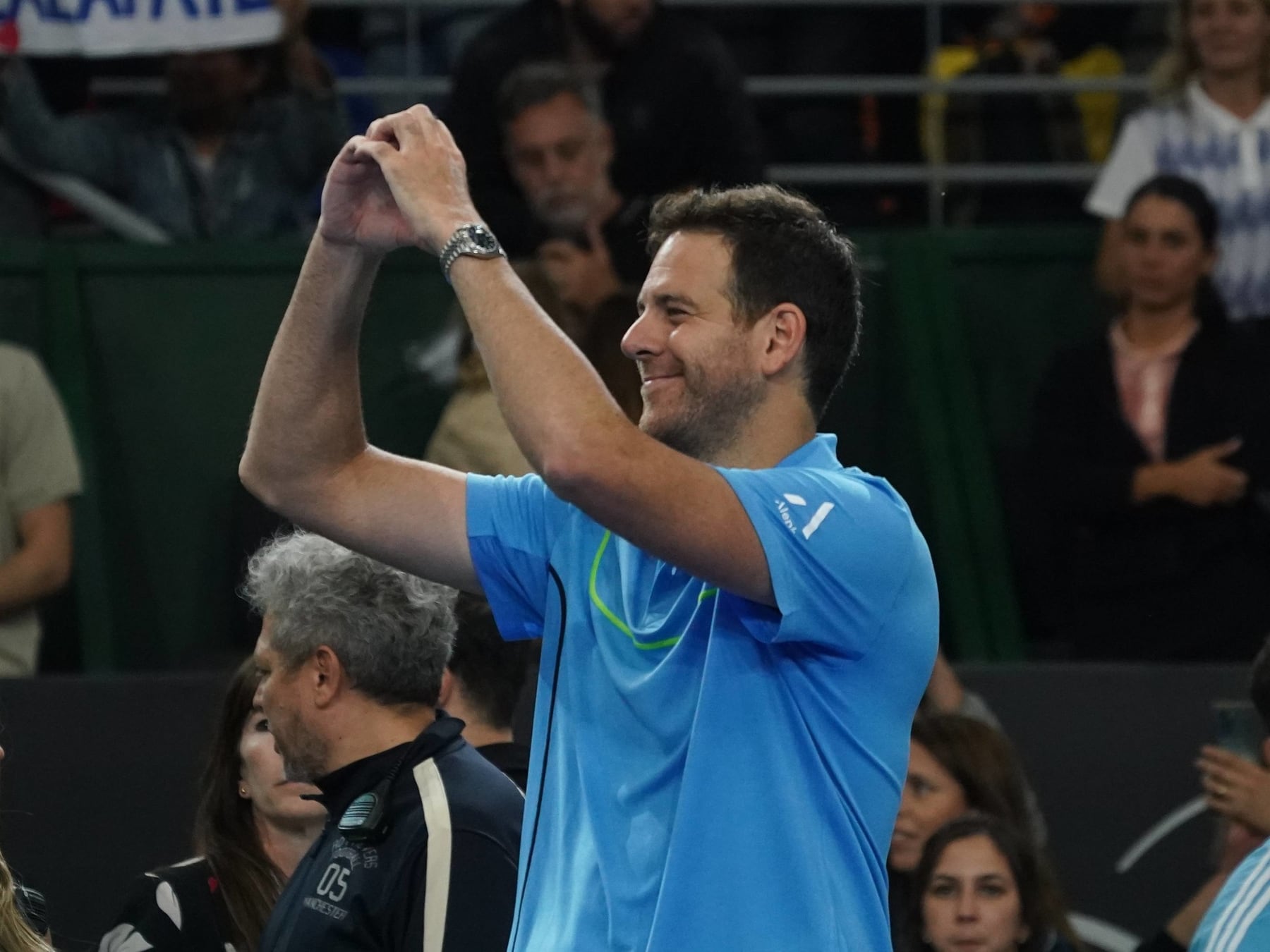 Del Potro ganó el voto de los hinchas y espera el fallo del Salón de la Fama